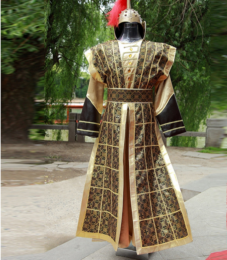 出租古代将军衣服铠甲大帅演出图片