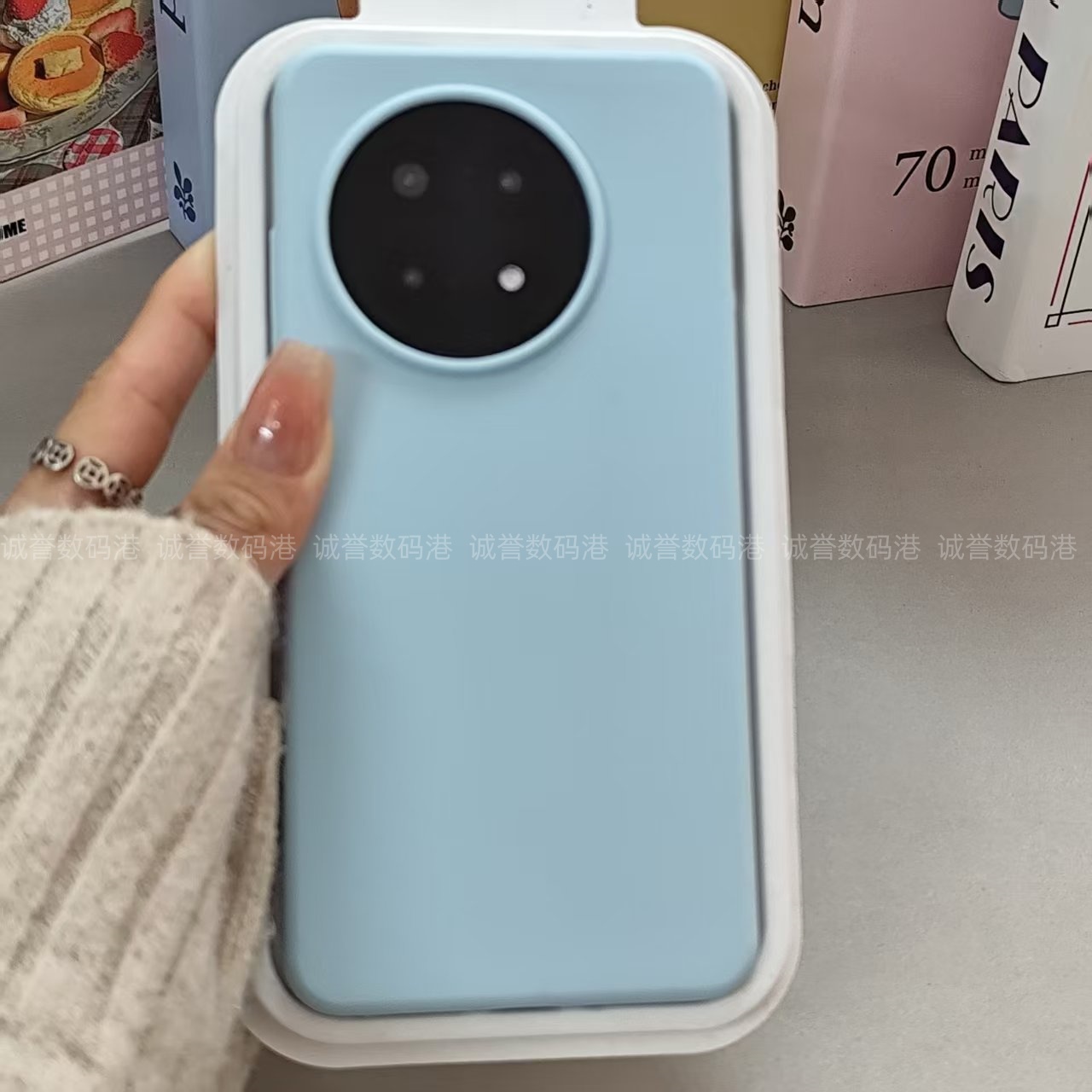 一加ace5防摔不掉色液态硅胶简约