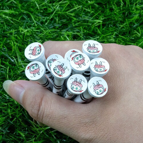 新款 高尔夫球钉 高尔夫球tee木钉竹tee 70mm GOLF TEE 球座100个
