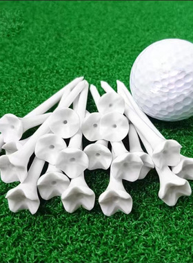 高尔夫球钉 100个高尔夫tees Golf 塑料球托 4爪塑料球托 83/70mm