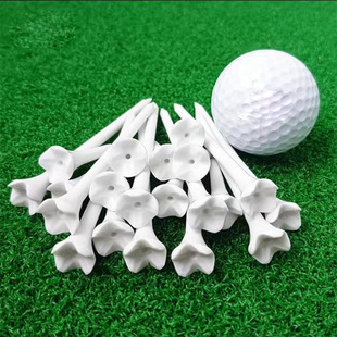 高尔夫球钉 100个高尔夫tees Golf 塑料球托 4爪塑料球托 83/70mm