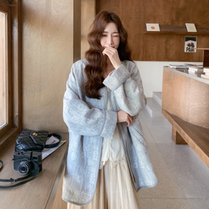【现货】提花休闲风衣外套8109-P175-K248图片