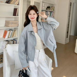 【现货】26春新款休闲皮衣8181-P165-K268，女装皮衣，浙宝189