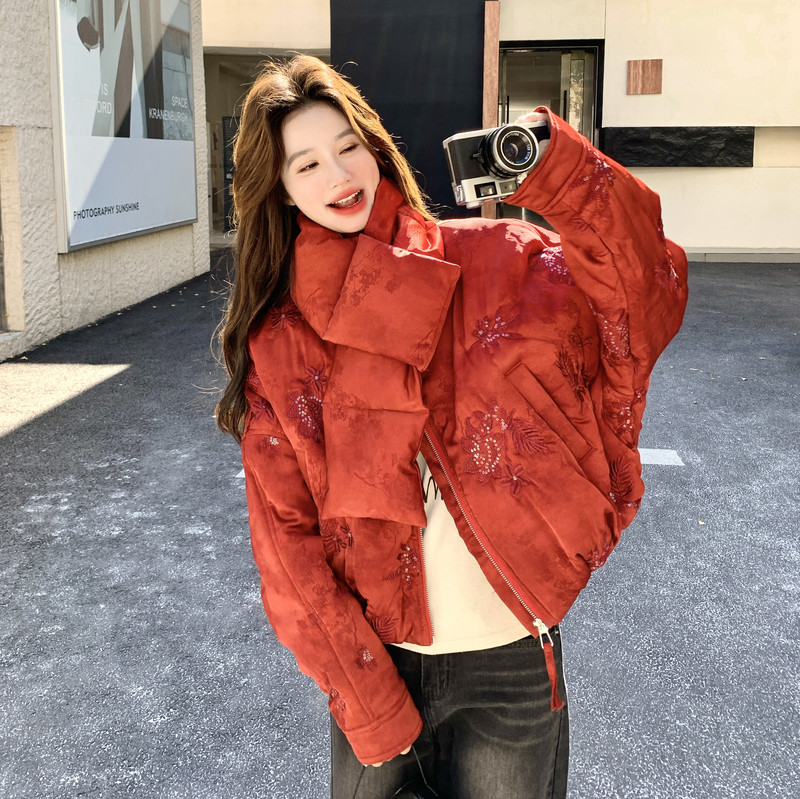 【现货】圣诞新年定制款重工棉服889A-P215-K345,女装棉衣/棉服,浙宝189