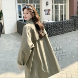 两面穿撞色韩系风衣8112-P175-K248，女装风衣，浙宝189