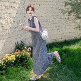 【现货】牛仔舒适连衣裙7118-P125-K188，女装连衣裙，浙宝189