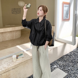 【现货】休闲PU皮外套6812-P155-K238图片