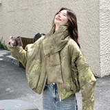 【现货】新中刺绣棉服889-P215-K345，女装棉衣/棉服，浙宝189