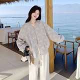 【现货】百搭蕾丝休闲外套6005-P145-K278，女装短外套，浙宝189