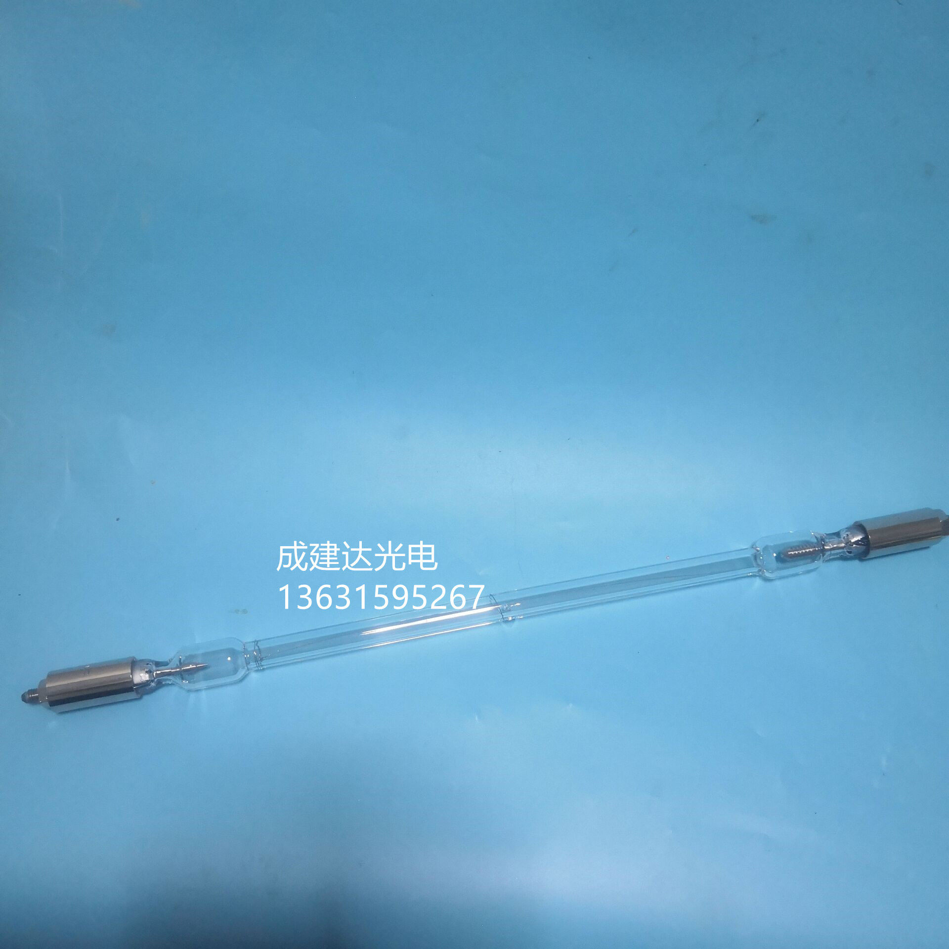 3w管形直流长弧氙灯 3300w氙灯全长540mm配电源触发器灯罩套装