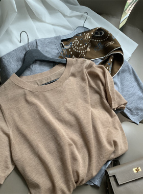 可囤多件 | 意大利Cariaggi  18针 触感媲美羊绒 搭配王圆领BASIC