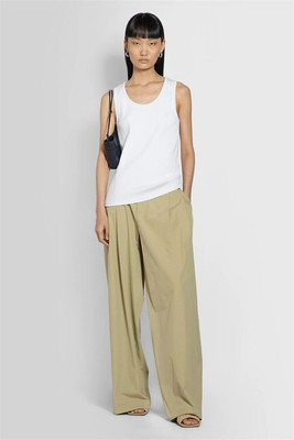 棉纤维混纺通勤长裤百搭