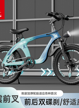 凤凰镁合金儿童自行车中大童8-10-14岁男女孩18/22寸小学生山地车