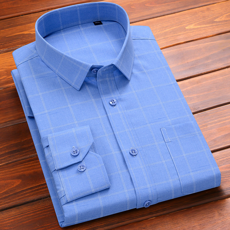 春夏竹纤维条纹免烫抗皱弹力长袖衬衫正装商务休闲舒适冰丝衬衣男,男装,衬衫,淘宝优惠券,粉丝福利购,淘宝优惠卷