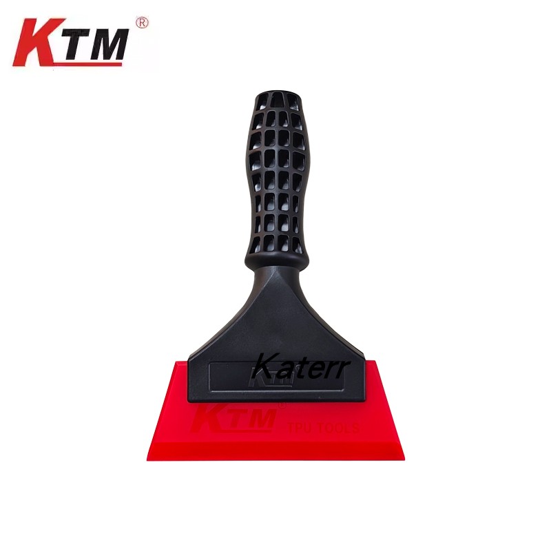 KTM汽车贴膜塑钢蜂窝手柄赶水牛筋软胶刮玻璃太阳膜清洗排水刮板