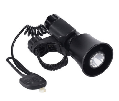 新款骑行自行车灯便携迷你骑行用品 装备 山地车户外远射喇叭灯