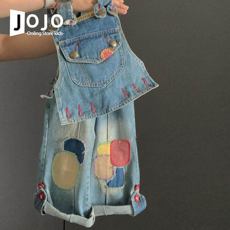 童装女童网红炸街套装裤子2024春装儿童蓝色阔腿裤马甲宝宝牛仔裤