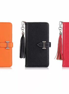 H扣适用苹果17手机壳iPhone16promax保护套14翻盖插卡保护壳13pro防摔15高级感12