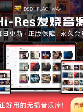 大法精选Hires音乐会员开通DSD无损音源专辑HIFI母带FLAC WAV