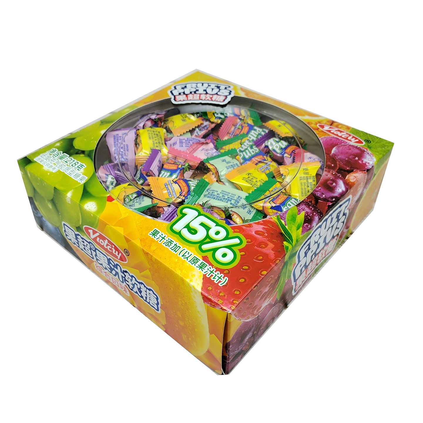 益利发果超软糖218g年货礼盒