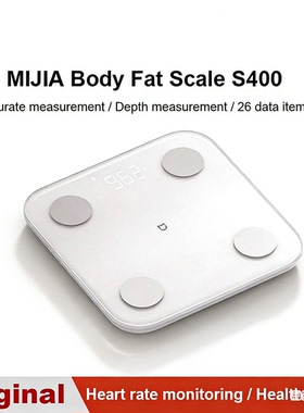 Xiaomi Body Fat Scale S400 BMR Test Heart Rate MI Home APP