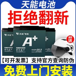 天能电池原装假一罚十是正品全新