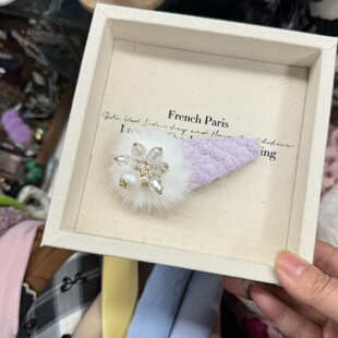 店主自创新款发夹女款轻奢款韩小众设计感高级发饰头饰发夹边夹