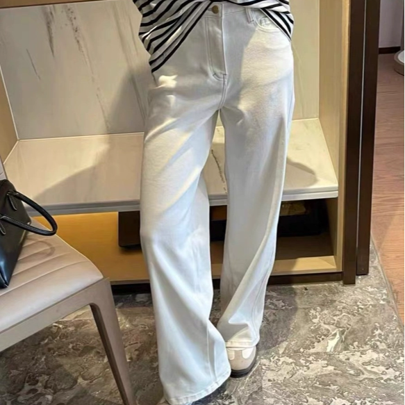 直筒长裤春秋弹力长裤