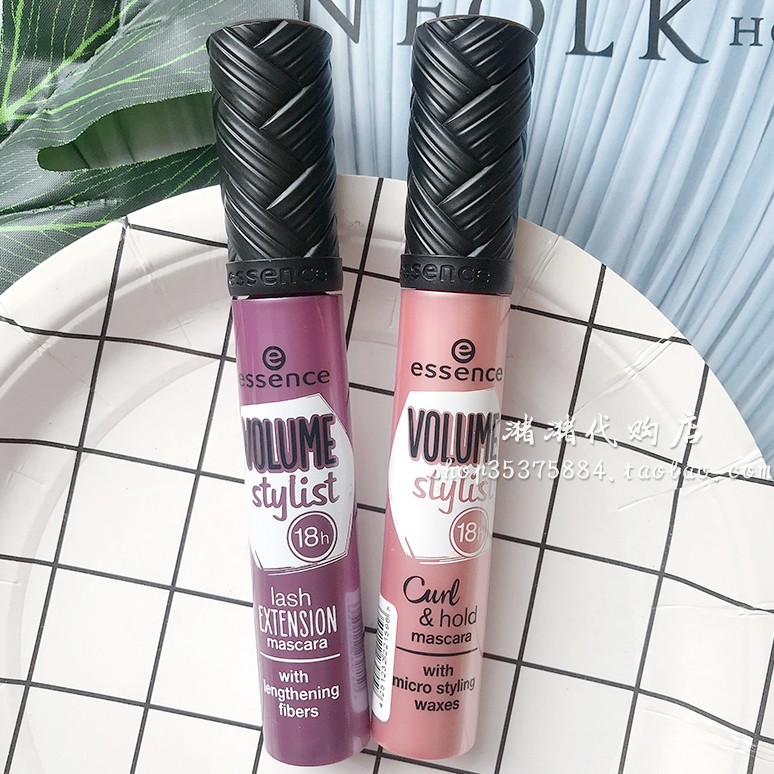 德国Essence新款18小时持久植物纤维纤长浓密睫毛膏【TATI推荐】
