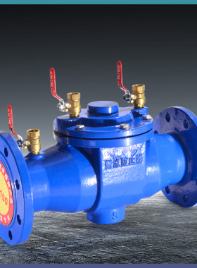 上海沪工良工阀门DF41X-16Q倒流防止器管道防污隔断阀DN50 80 100