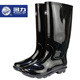 回力防滑耐磨雨鞋 工地工厂男838走量优惠 纯色高低筒劳保防水雨鞋