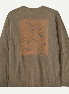 日本代购Patagonia巴塔哥尼亚Strataspire长袖T恤37840