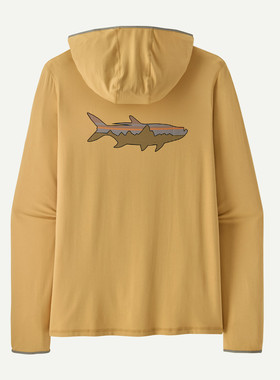 日本代购Patagonia巴塔哥尼亚26Tropic Comfort 连帽长袖T恤42010