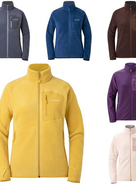 日本代购MONTBELL CLIMAPLUS 100 女款超轻保暖抓绒外套1106592