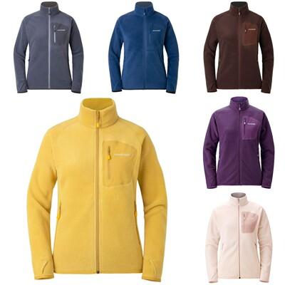 日本代购MONTBELL CLIMAPLUS 100 女款超轻保暖抓绒外套1106592