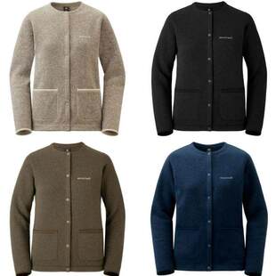 日本现货montbell CLIMAPLUS 通勤日常女士针织开衫1106664