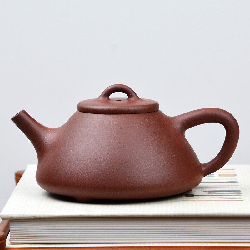 海庄功夫茶具宜兴紫砂壶名家茶壶原矿底槽清泥纯全手工子冶石瓢壶