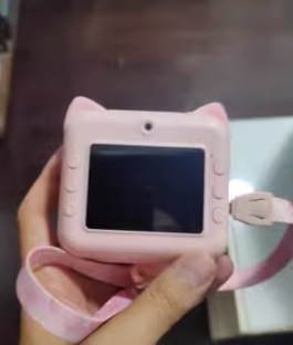 适用于大蓄麦巧适儿童相机p1 屏幕原装保护膜 防爆防摔膜软性钢化膜防爆防摔膜 高清防刮防指纹膜2张