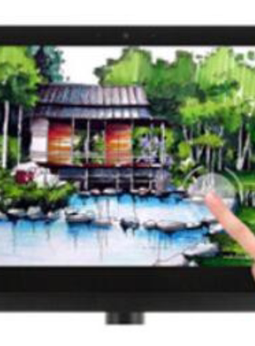 适用联想hinkCentre M910Z 23.8寸一体屏幕膜 高清防反光软钢化膜