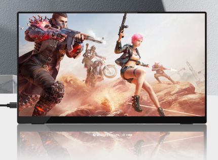 适用Gobigger ZB156TF 15.6寸便携显示屏幕膜纤维钢化防爆类纸膜