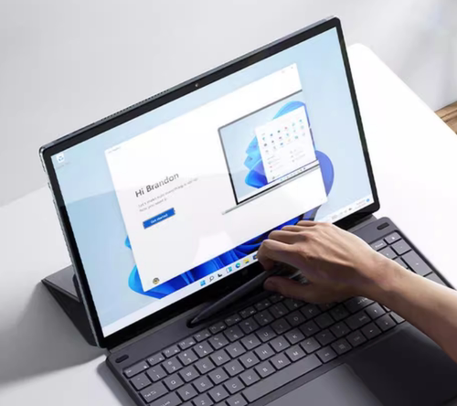 适用于 戴睿（dere）新一代Surface Pro平板钢化贴膜 书写类纸膜 防爆高清防指纹膜 防蓝光磨砂清晰防反膜