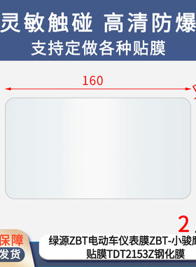 适用于绿源小骏鹰仪表钢化膜TDT2153Z/M-MEP-90201200B-19B-C-6X/ZAF3仪表钢化贴膜防爆膜钢化玻璃膜保护膜