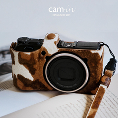 cam-in理光GR3HDF皮套马毛系列相机包GR3x保护套GRIIIGR4复古半套