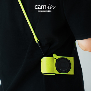 cam·in理光GR4保护套手掌纹真皮相机包复古全包摄影包GRIV皮套