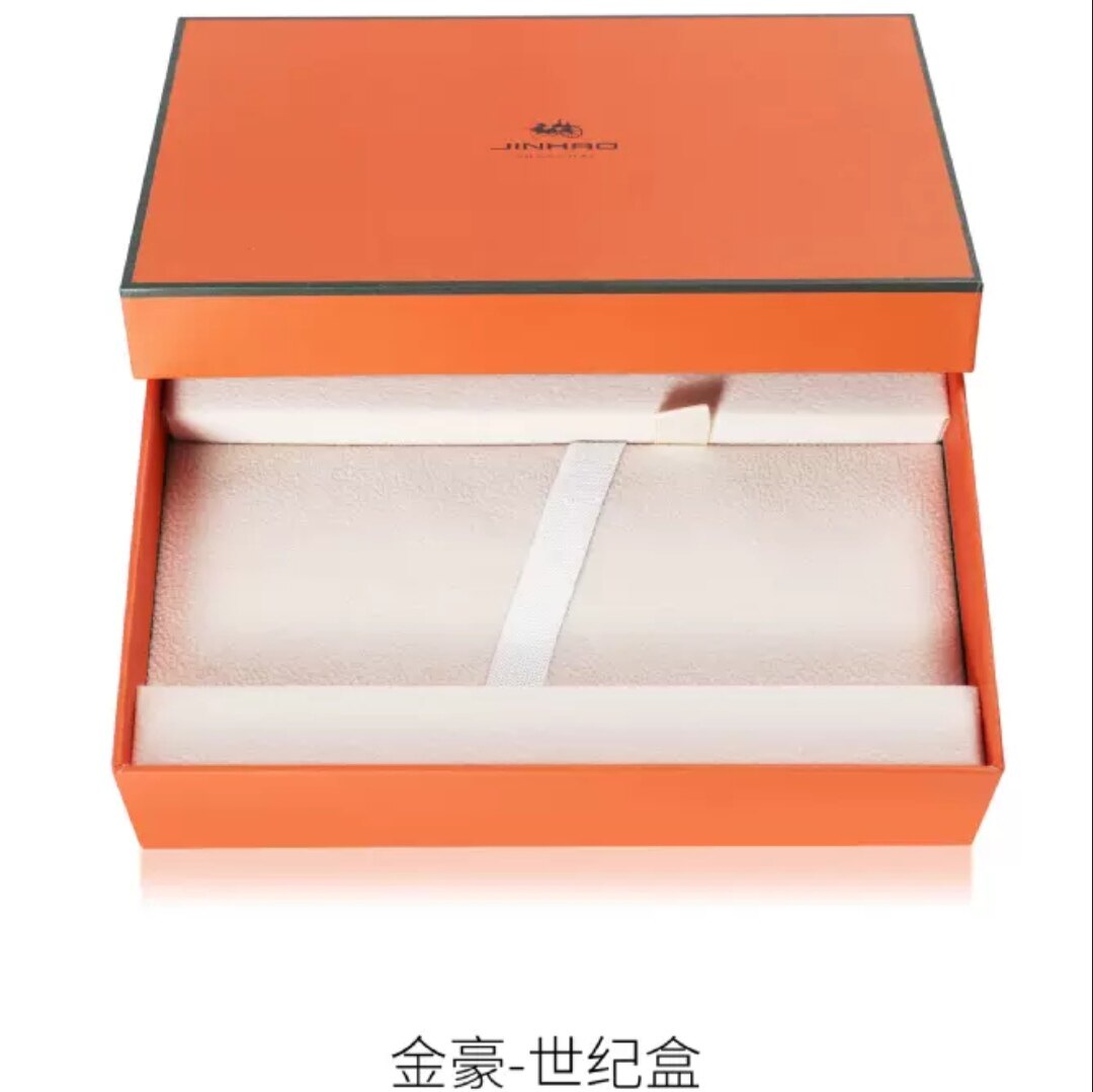 金豪正品高档皮盒世纪纸盒礼品笔盒 适配金豪钢笔宝珠笔包装盒