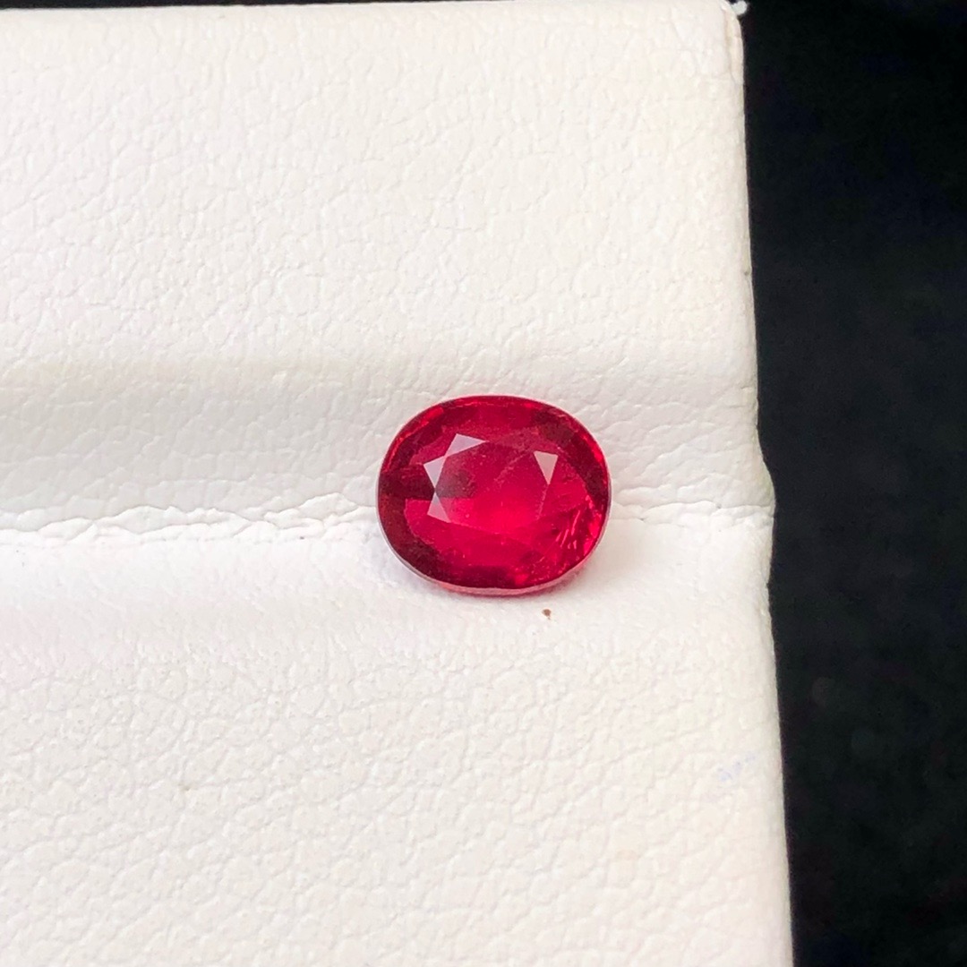 1.07ct老烧鸽血红 红宝石莫桑比克产地AIGS国际权威证书