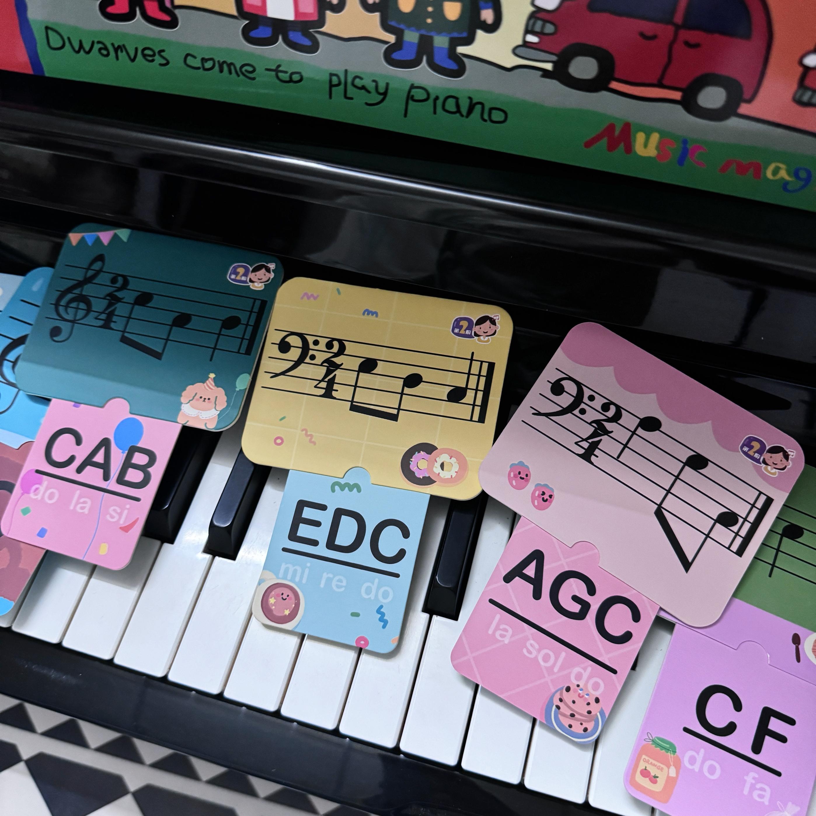 钢琴识谱入门音名认知拉拉卡