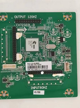 转接板CV72322L-D INPUT60HZ 890-104-72322 SY14508-2(120HZ)