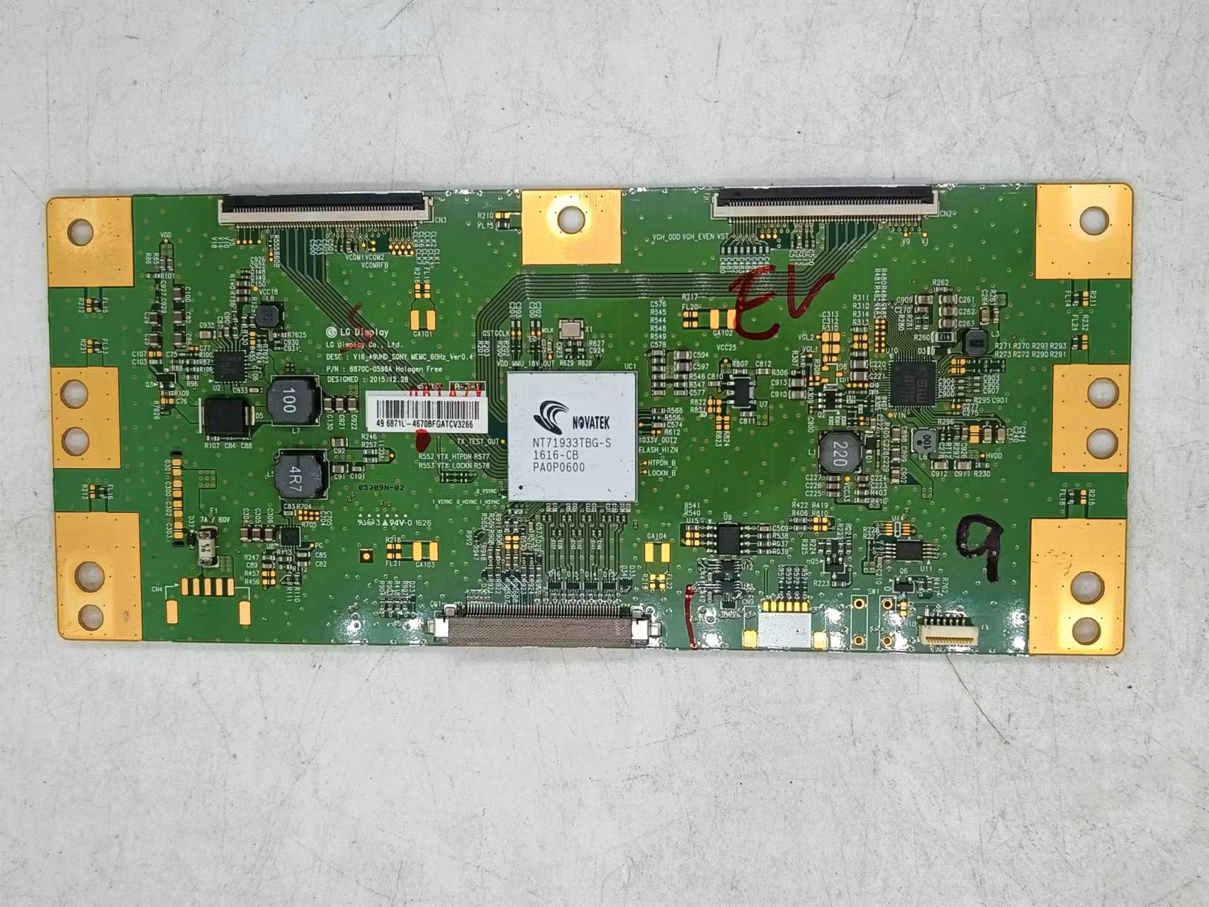 索尼逻辑板液晶电视配件