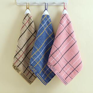 金号F116纯棉毛巾洗脸家用全棉婴儿童宝男童小方巾擦手巾挂式46g